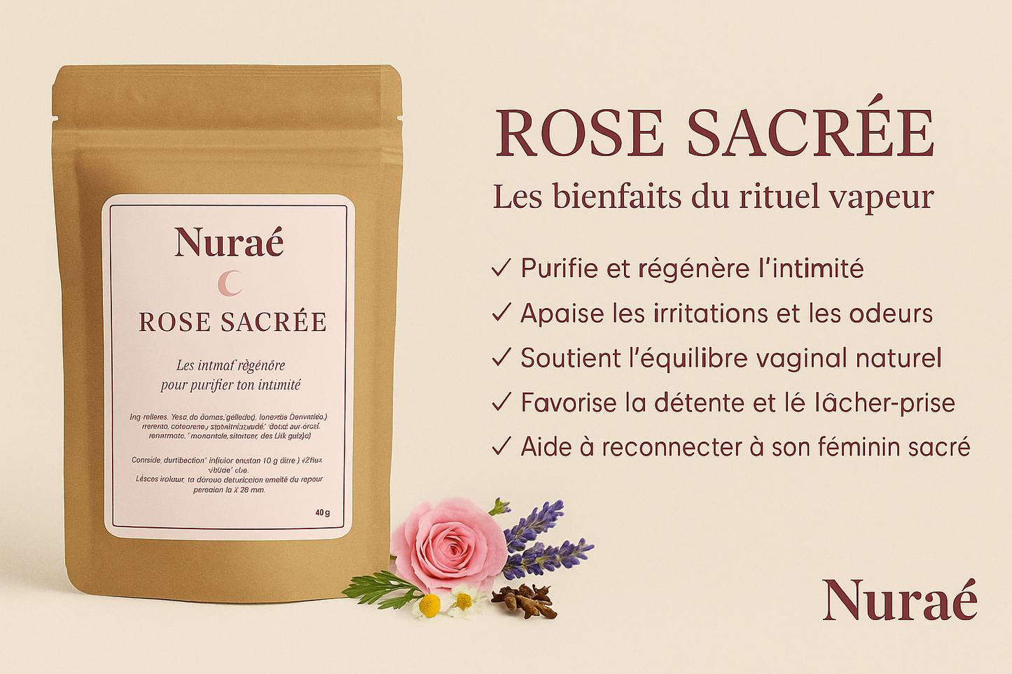 Rose Sacrée - Yoni Steam